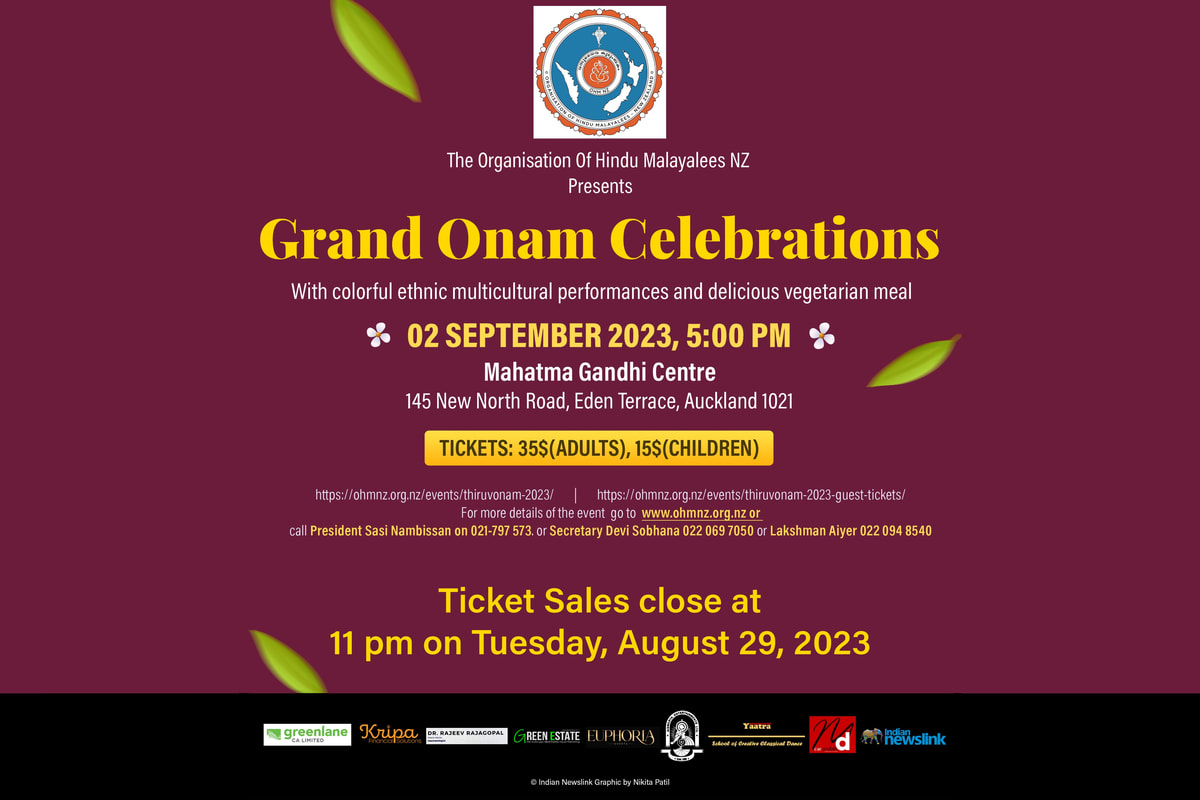 Onam 2023 will be a landmark for Malayalee Hindus in Auckland ...