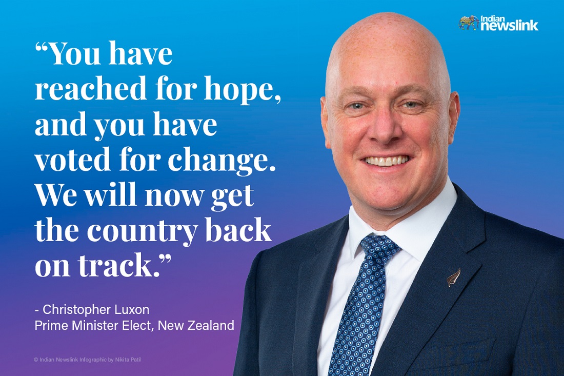 Prime Minister Elect Christopher Luxon Promises A Better New Zealand Prime Minister Elect Christopher Luxon Promises A Better New Zealand